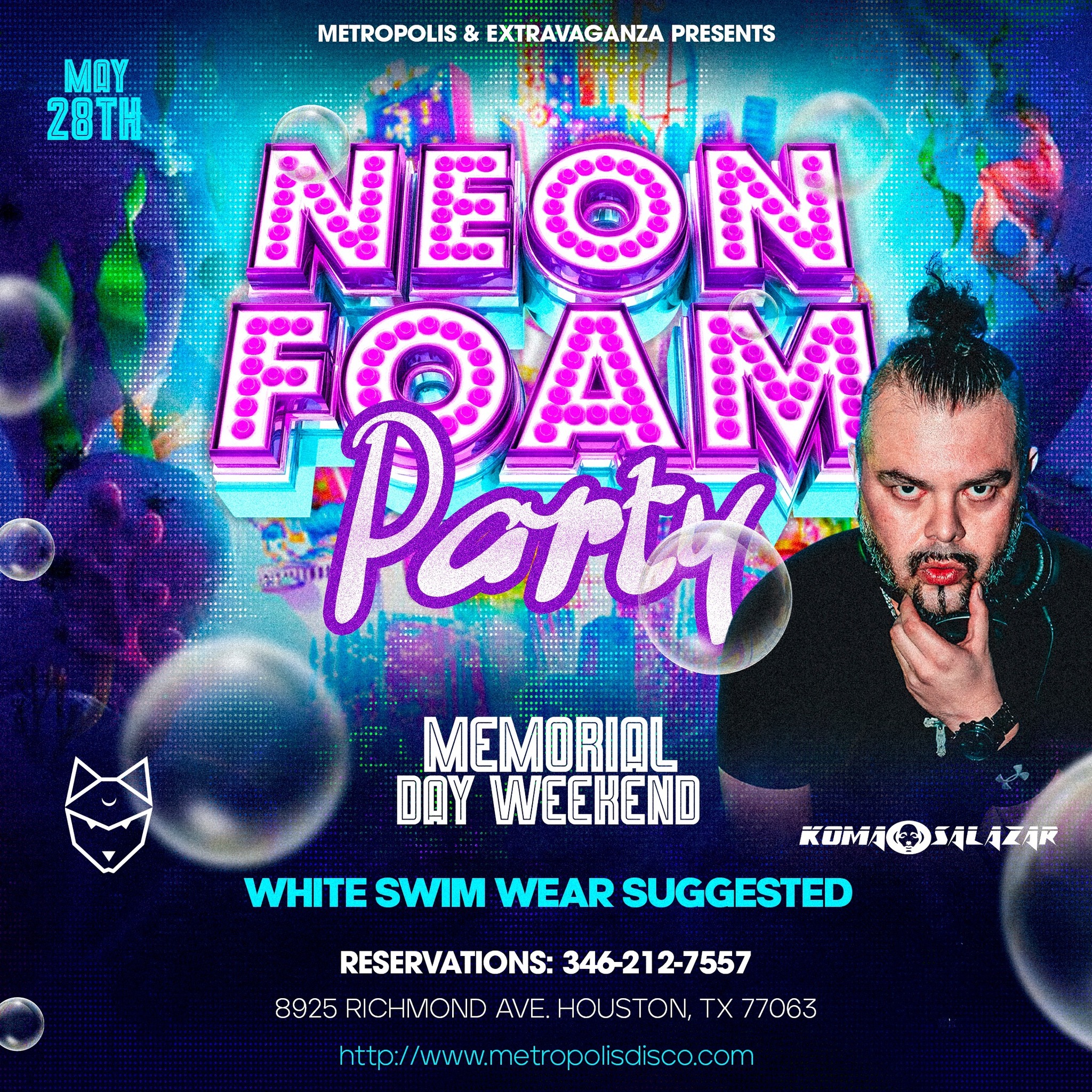 neon foam party 05 28 2023